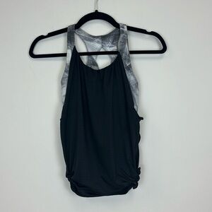 Ivivva By Lululemon Black Bra Tank Top Girls Size 10